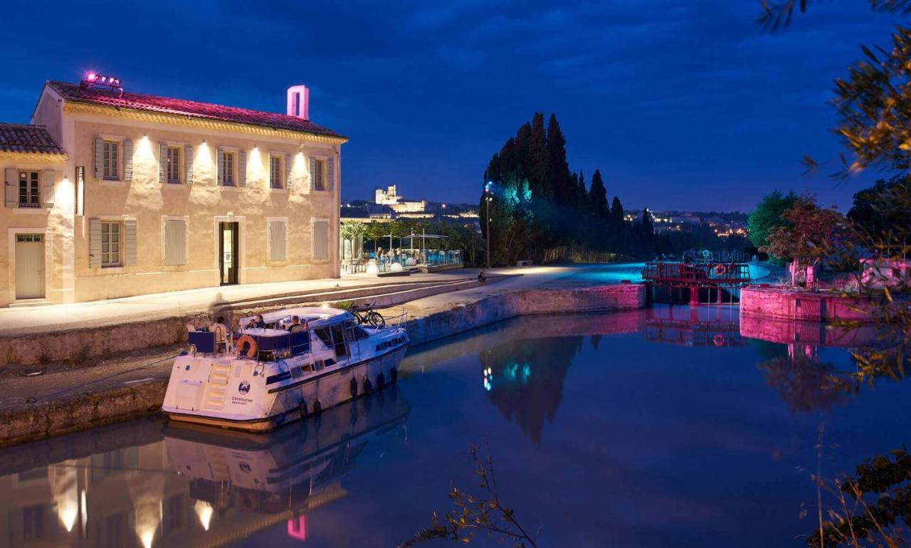 "Le Patio"-Meuble De Tourisme 3 Etoiles -Residence "Les Logis De Beziers"-Garage Optionnel-Coeur De Ville-Plages A 16Km ! المظهر الخارجي الصورة