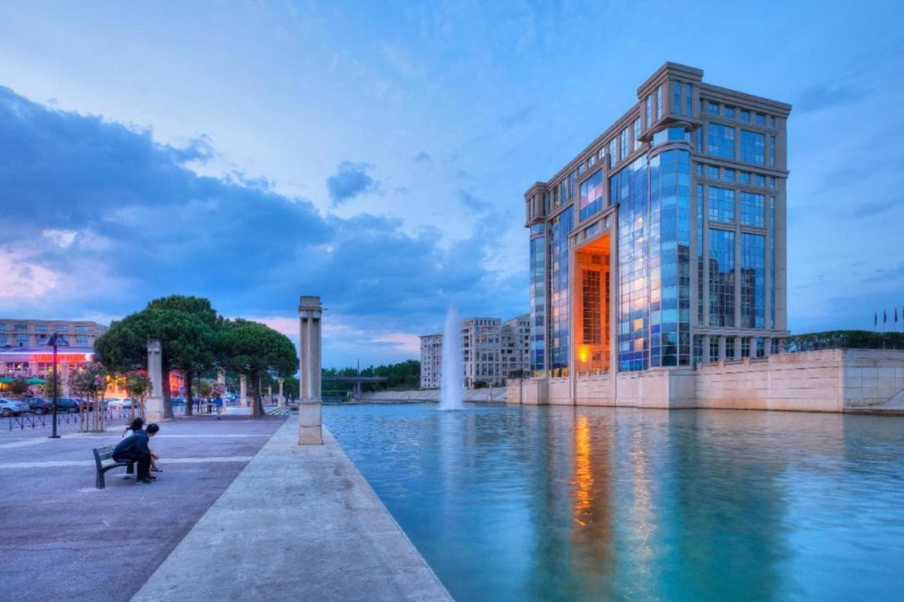 "Le Patio"-Meuble De Tourisme 3 Etoiles -Residence "Les Logis De Beziers"-Garage Optionnel-Coeur De Ville-Plages A 16Km ! المظهر الخارجي الصورة